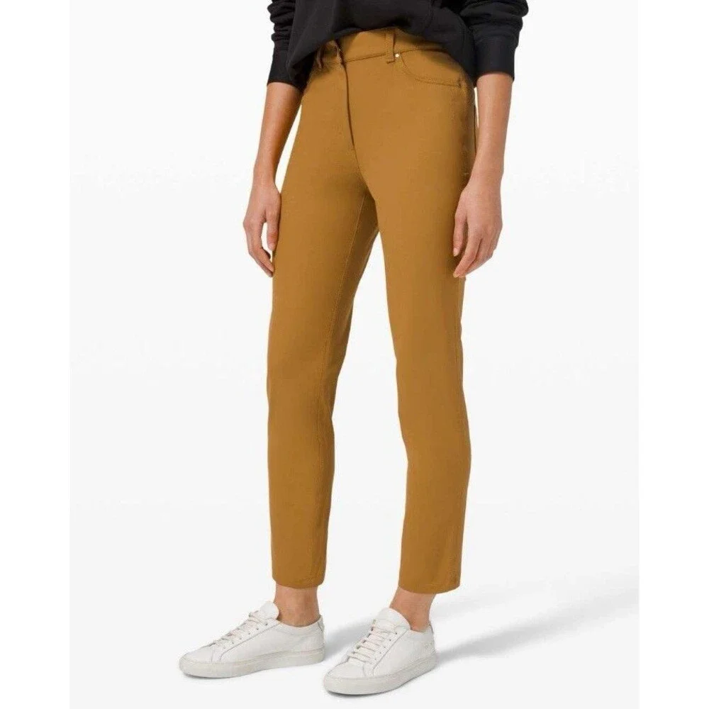 lululemon City Sleek Pocket Pant‎ Size 4 Spiced Bronze